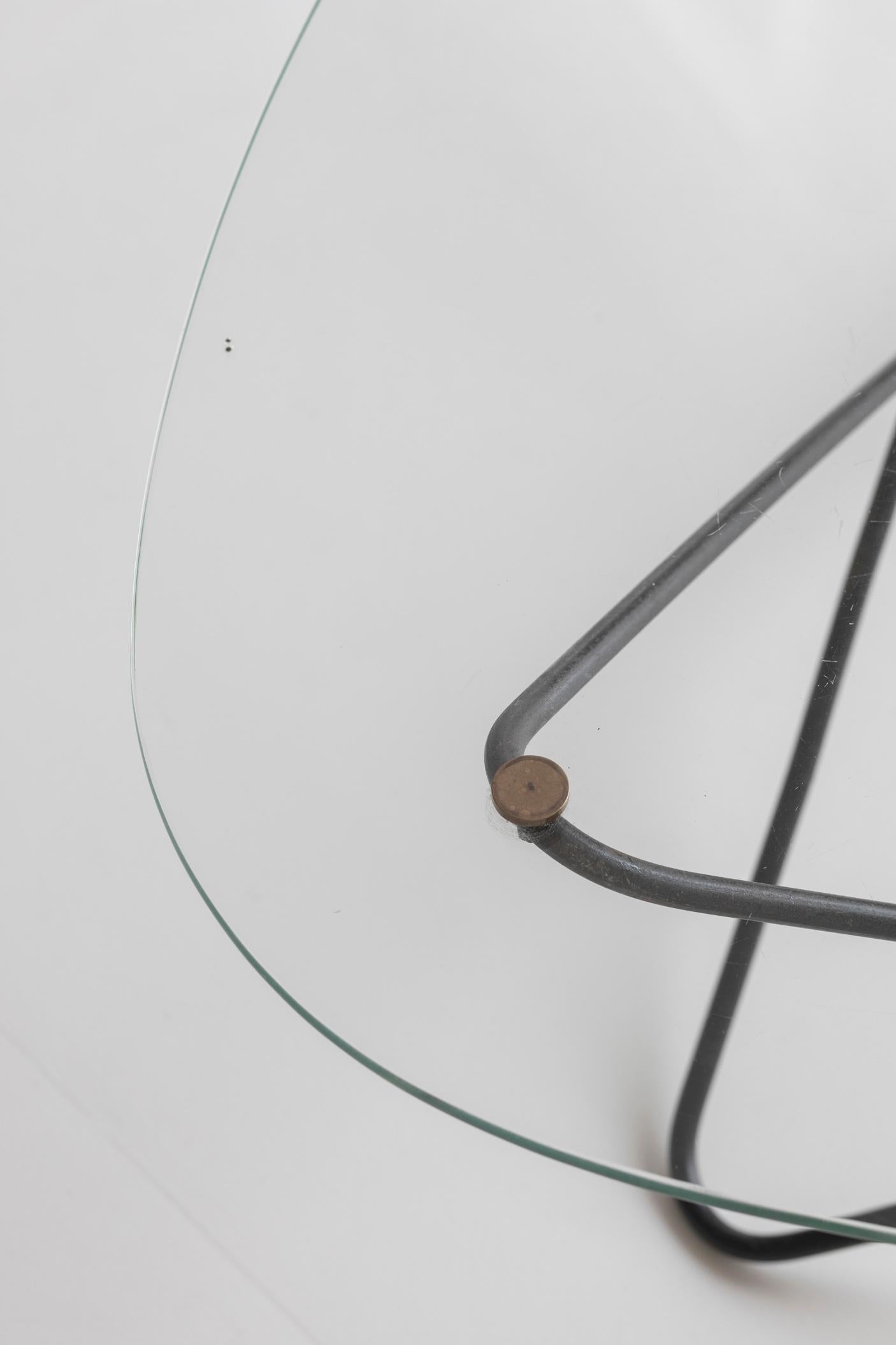 Diamond Shaped Coffee Table by Florent Lasbleiz for Airborne, France 1954 For Sale 6