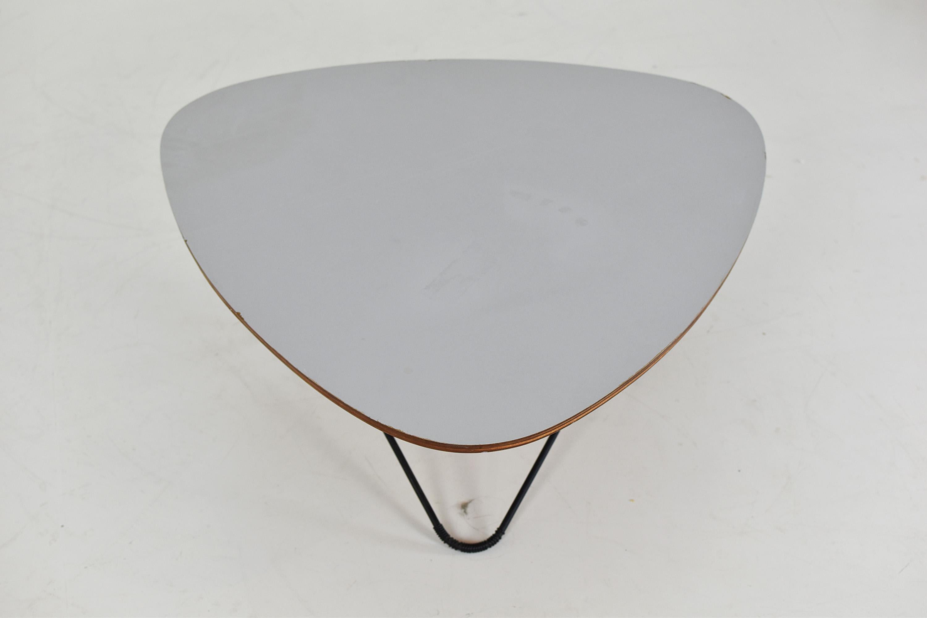 French Diamond Shaped Coffee Table by Florent Lasbleiz for Airborne, France 1954
