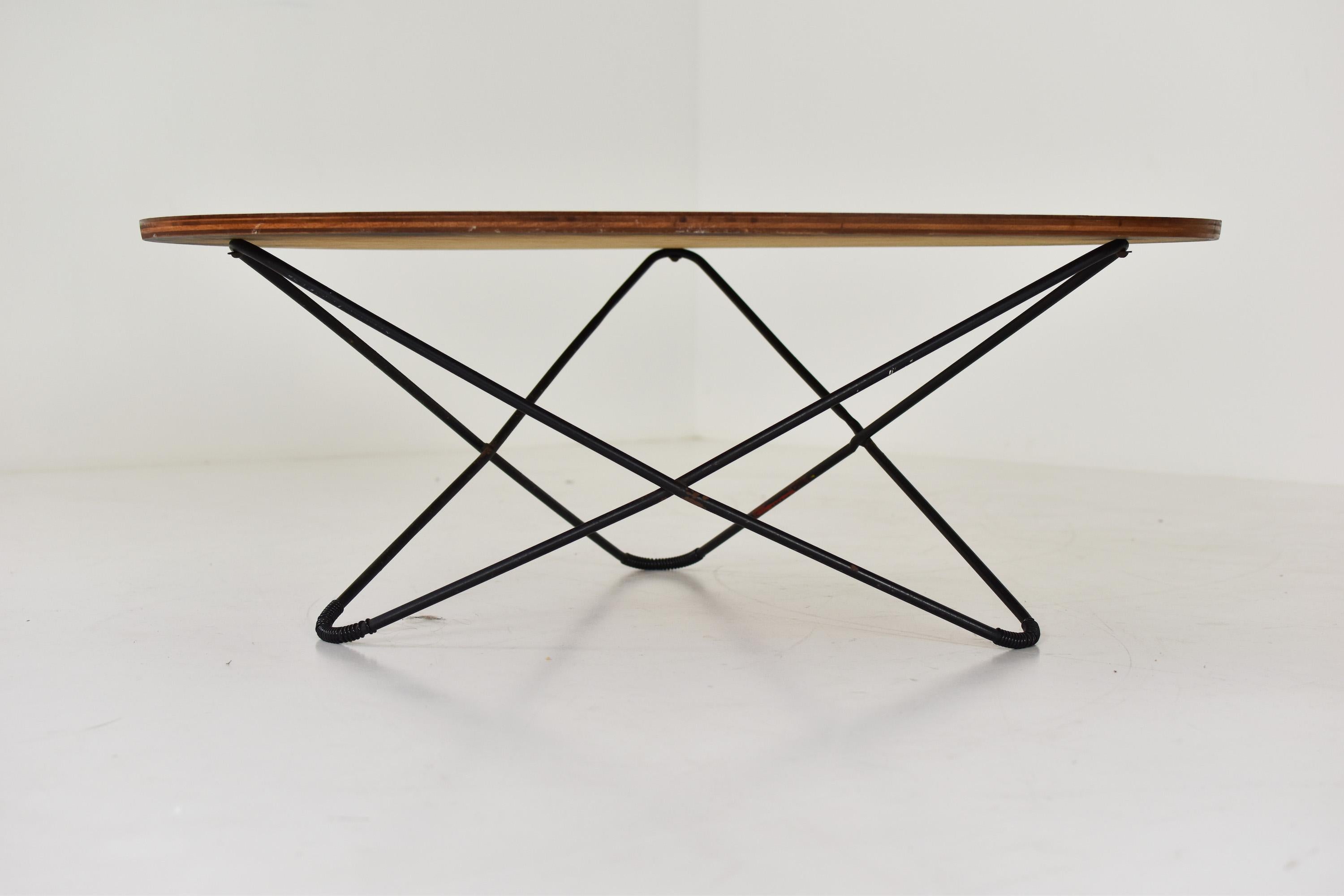 Diamond Shaped Coffee Table by Florent Lasbleiz for Airborne, France 1954 1