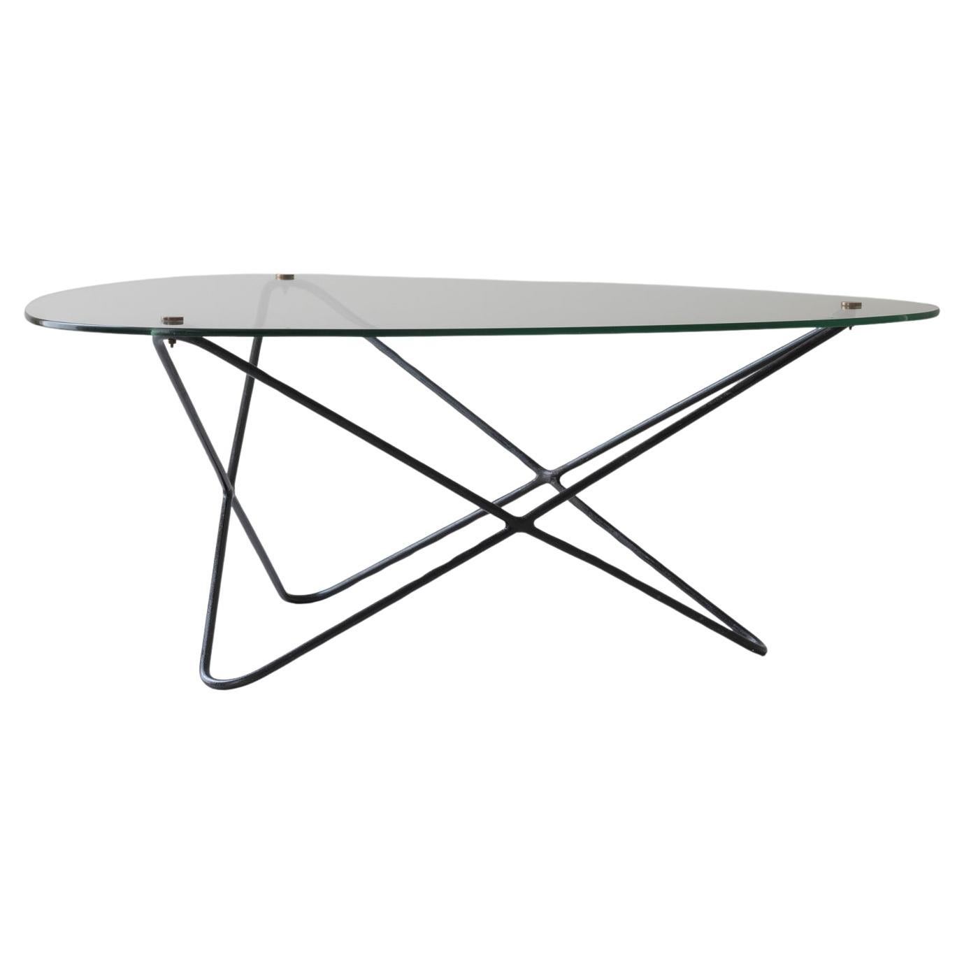 Diamond Shaped Coffee Table by Florent Lasbleiz for Airborne, France 1954 For Sale