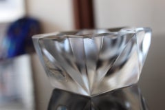 Cendrier en forme de diamant Kristaluxus Krystal de Xavier Melendez