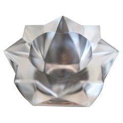 Diamantförmiger Kristaluxus-Kristall-Aschenbecher von Xavier Melendez