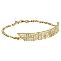 Pulsera de Diamantes en Oro Amarillo de 18 Kilates