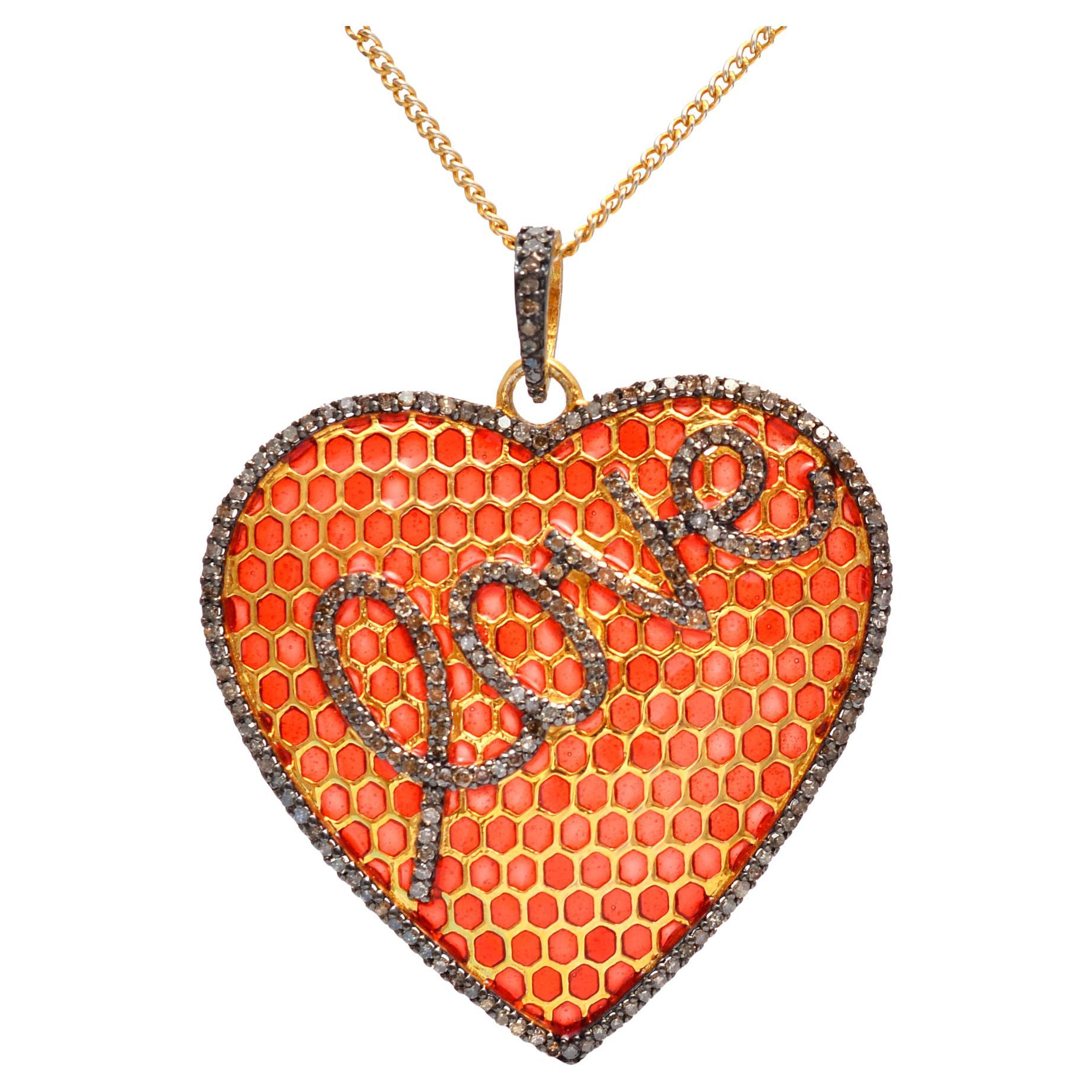 Scott Kay 925 Sterling Silver Smokey Quartz and Diamond Enhancer