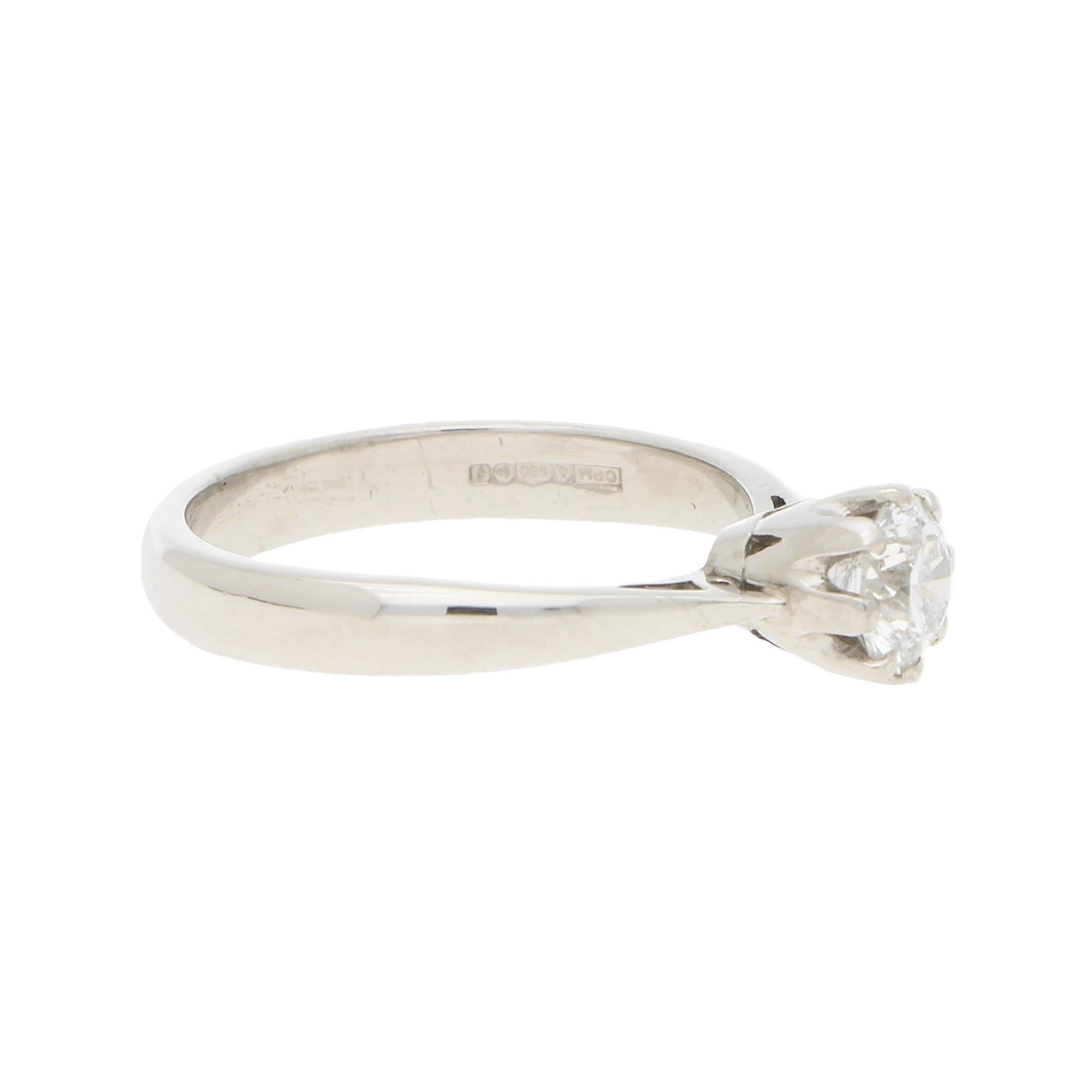 single solitaire engagement rings