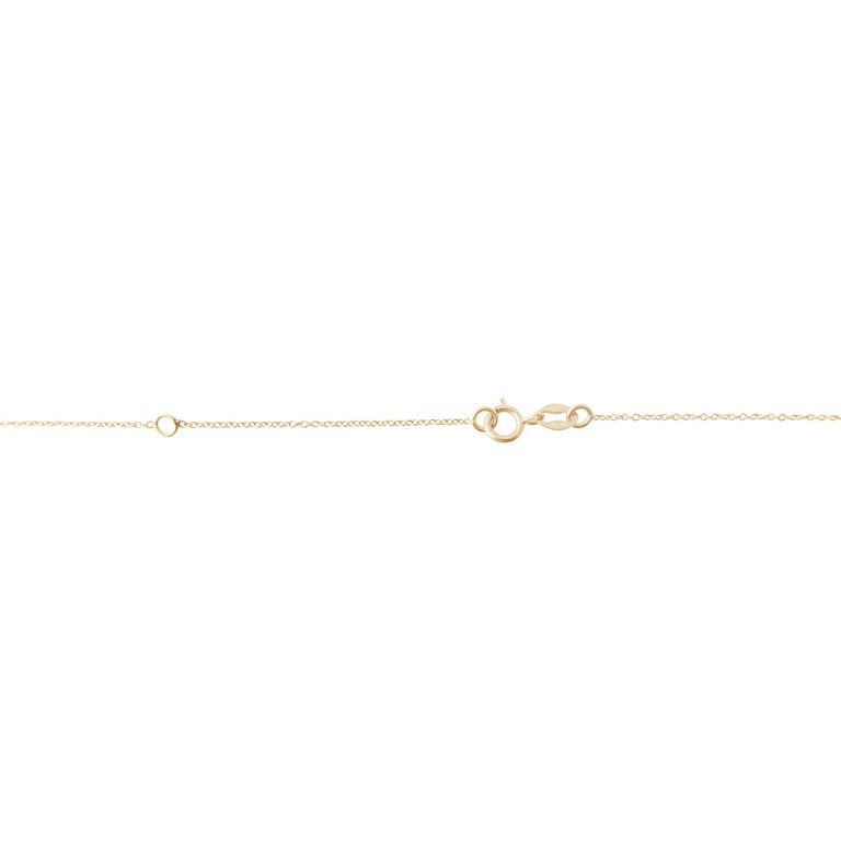 Diamond Slice Pendant Necklace in 18 Karat Gold by Allison Bryan For ...