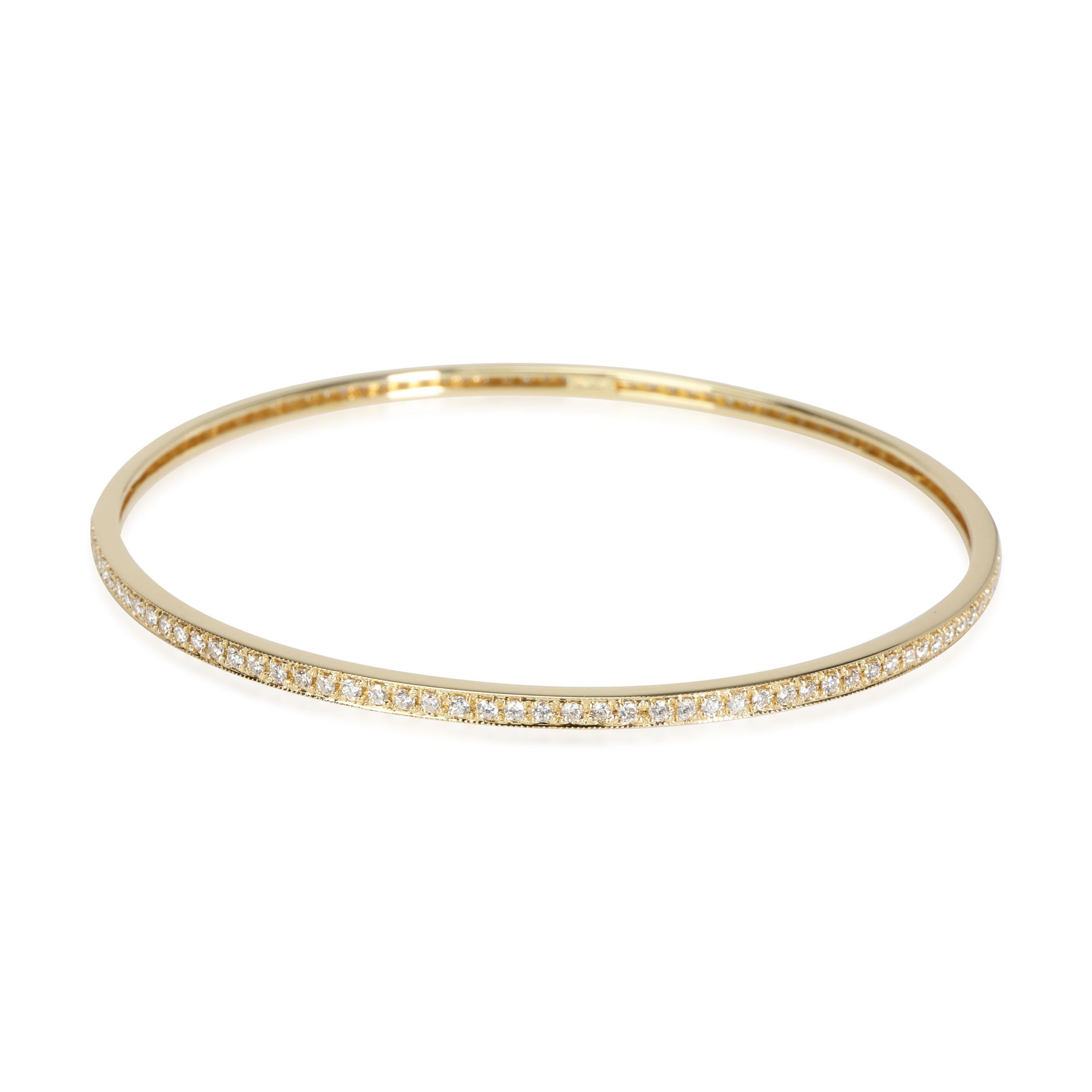 Diamond Slip On Bangle in 18k Yellow Gold 1.75 CTW

PRIMARY DETAILS
SKU: 117281
Listing Title: Diamond Slip On Bangle in 18k Yellow Gold 1.75 CTW
Condition Description: Retails for 2995 USD. In excellent condition and recently polished. Fits a 7.5