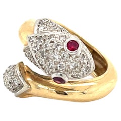 Diamond Snake Ring Diamond Snake Ring