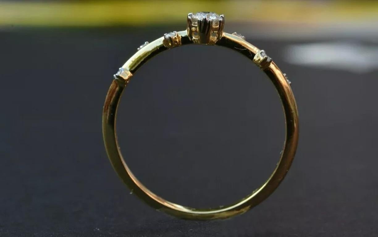 Bague de fiançailles solitaire en diamant en or massif 14k Bague de mariage pour femme Bague délicate.
Léger, il peut être porté tous les jours

Informations complémentaires :
Condit : Nouveau avec étiquettes : Un article neuf, non utilisé et non