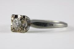 Diamond Solitaire Engagement Ring