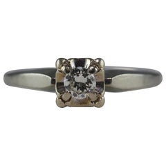 Diamond Solitaire Engagement Ring