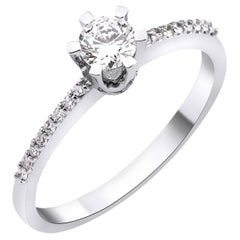 Diamond Solitaire Engagement Ring
