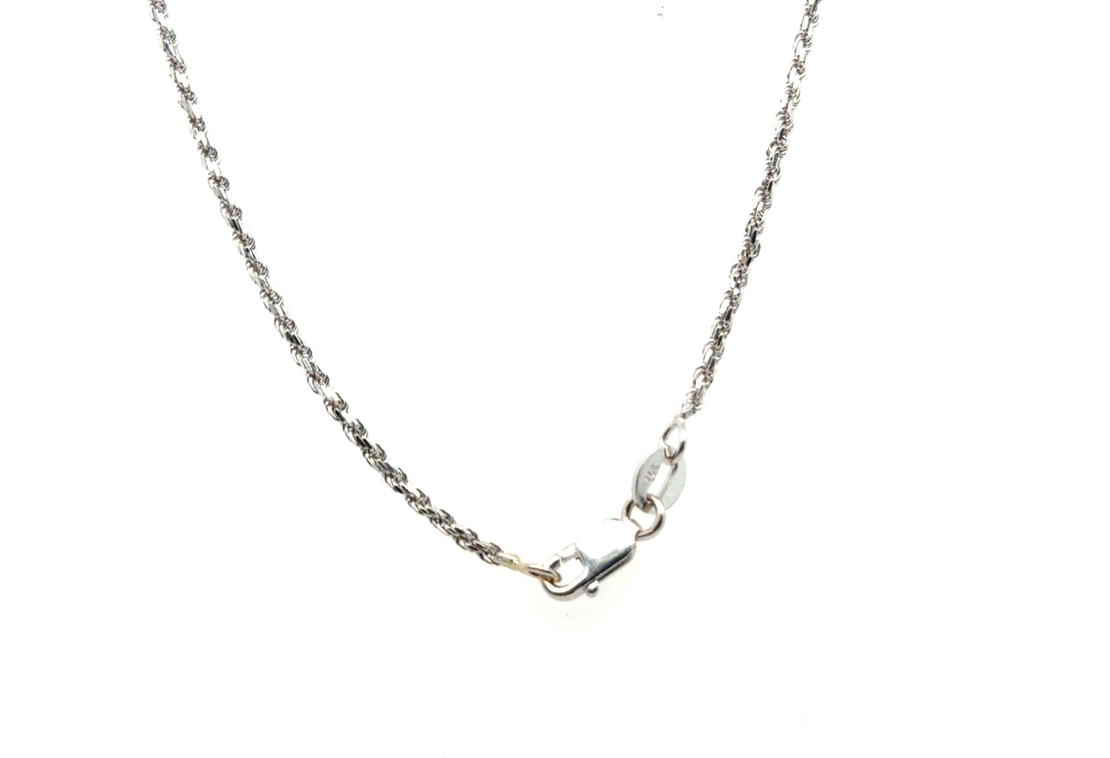Pendentif solitaire en diamant 1 Carat Mined Bezel Set Antique Cut Pear 14K Gold Chai Excellent état - En vente à Dearborn, MI