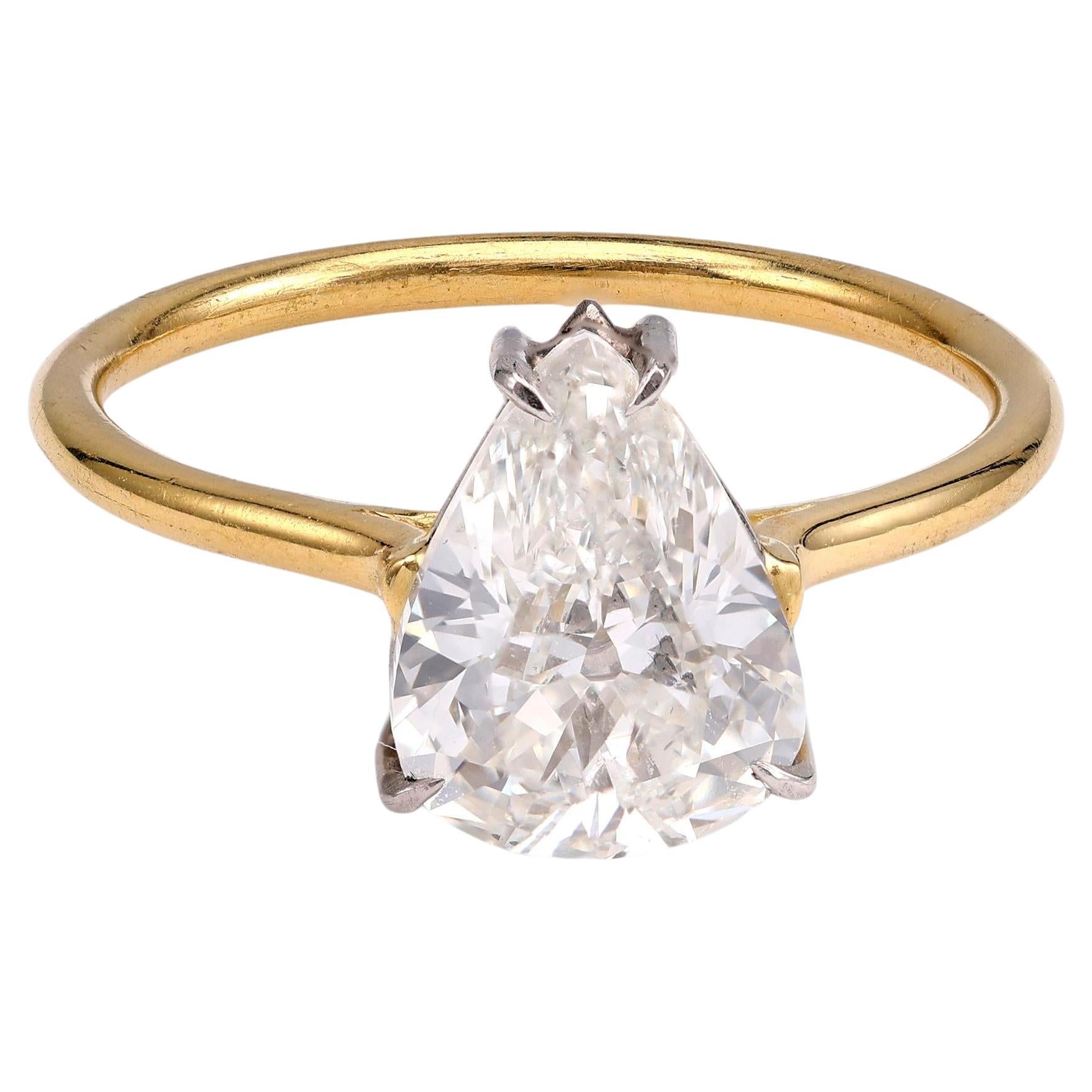Diamond Solitaire Ring For Sale