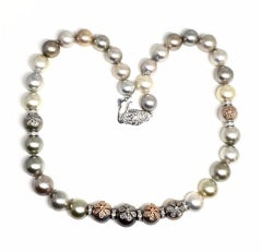 Collier de perles des mers du Sud certifié