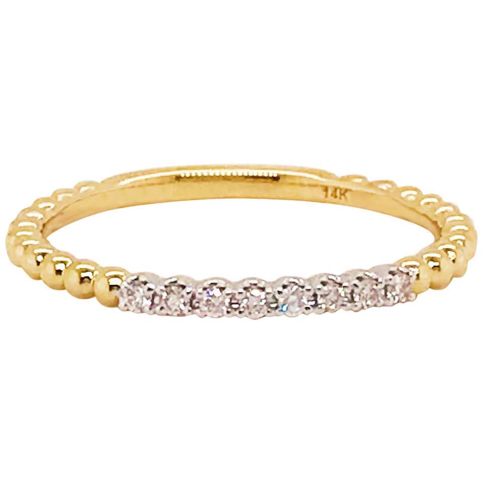 Stackable Rings For Sale Rose Gold Stackable Diamond Ring For Sale at 1stDibs | rose gold ...