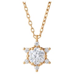 Collier de diamants étoilés