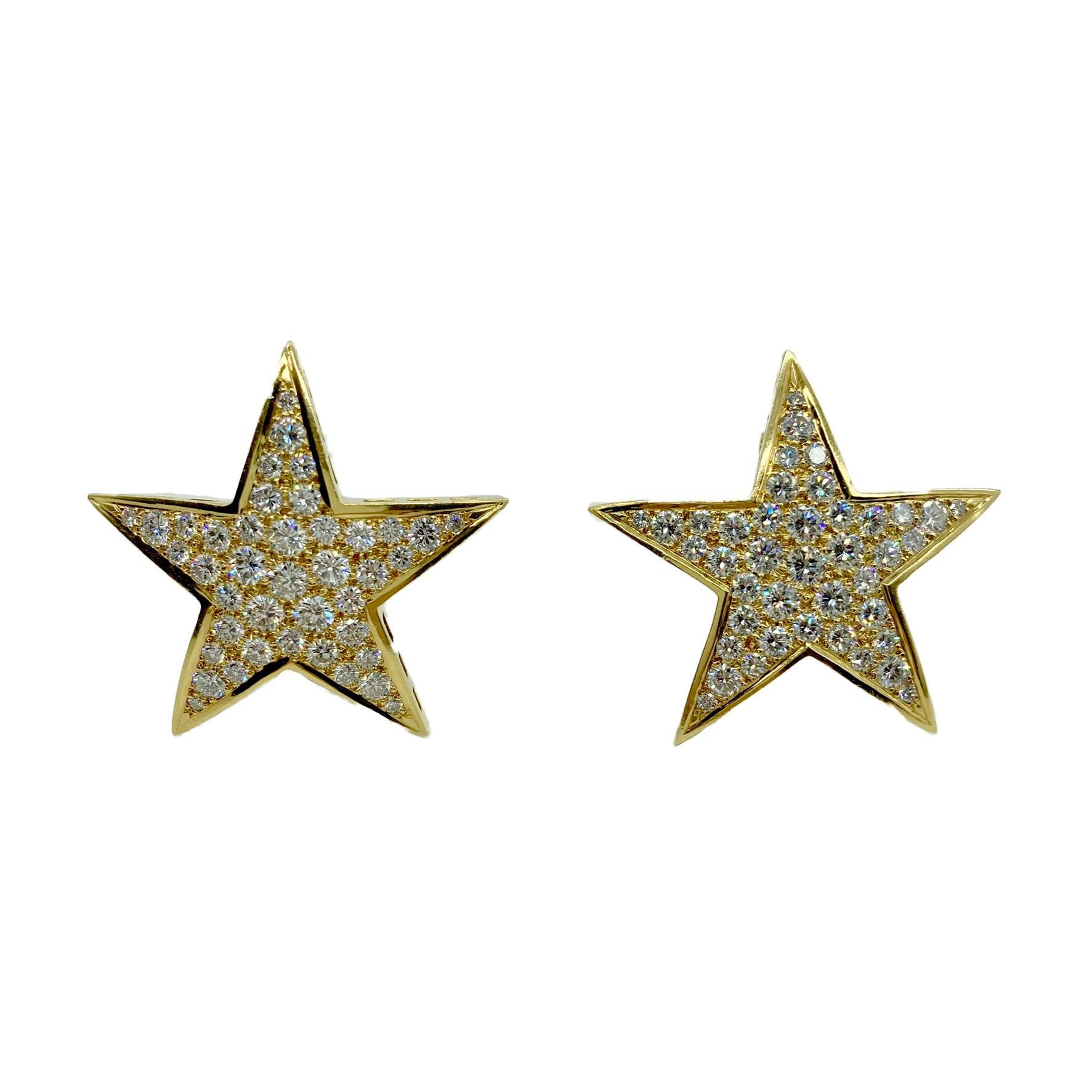 star earrings men