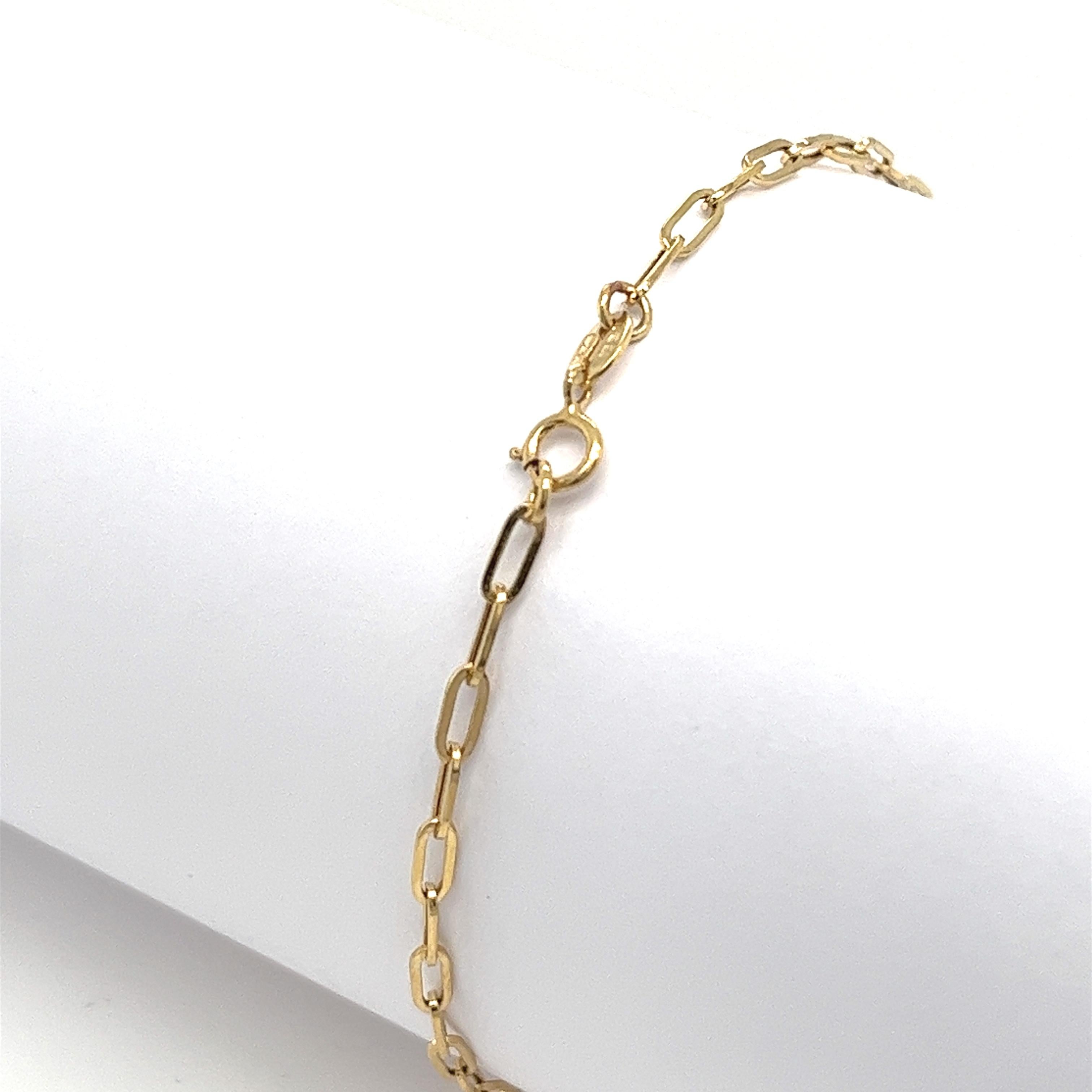 Pulsera Estrella de David de Diamantes de Oro Amarillo y Blanco de 9 ct en Nuevo estado para la venta en London, GB