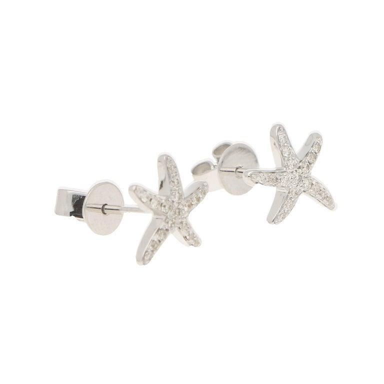 aquamarine starfish earrings scene