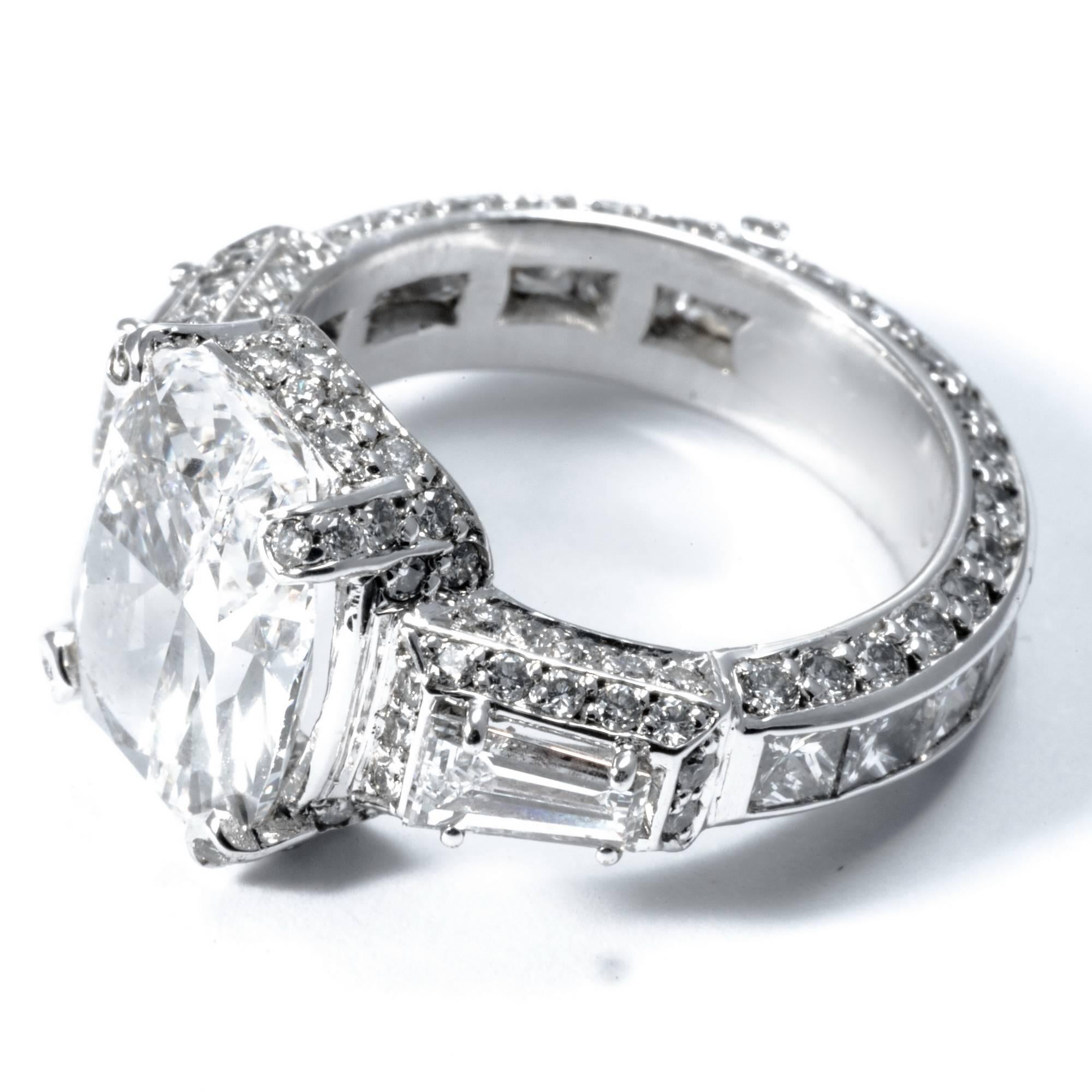 Women's or Men's Diamond Statement Engagement Cocktail Ring Band