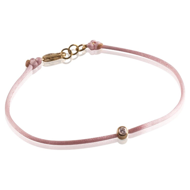 Diamond String Bracelet For Sale at 1stDibs