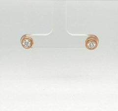 Diamond Stud Earrings 0.60 TCW in 18K Rose Gold