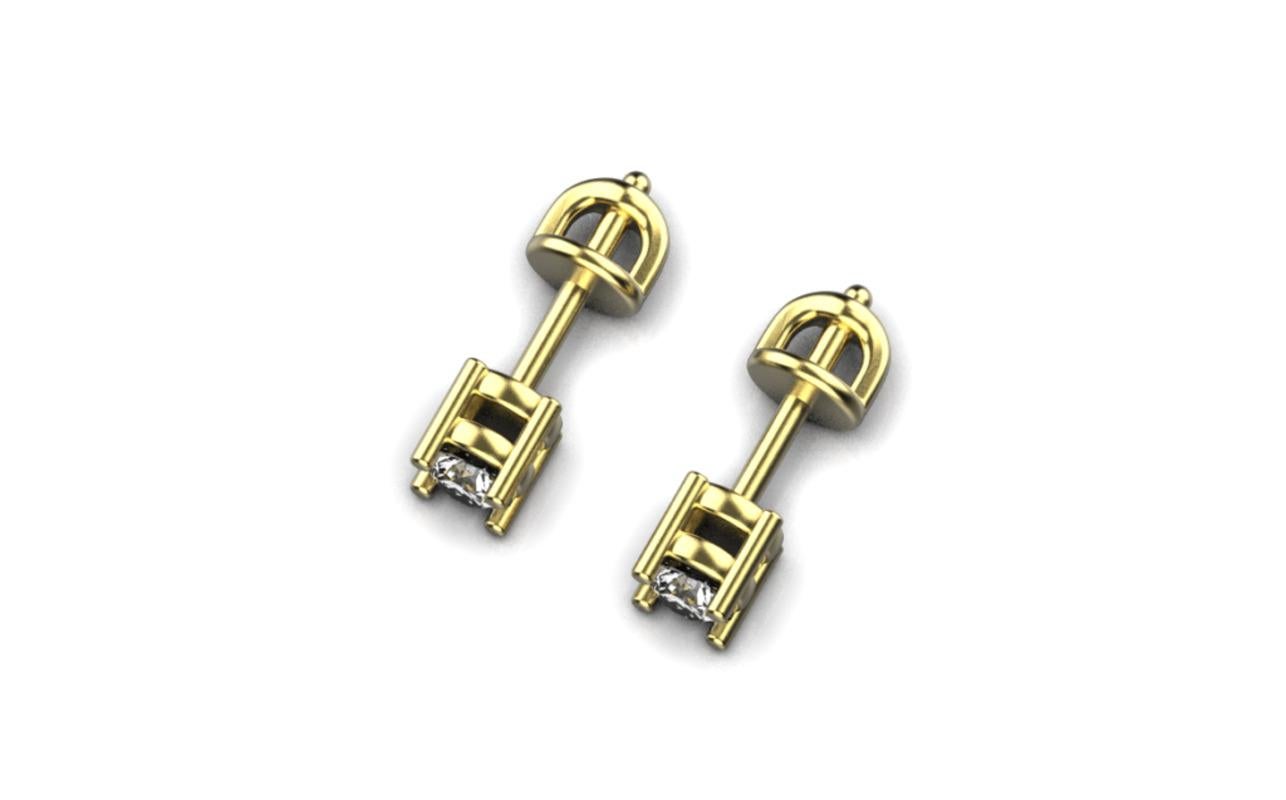 Einzelheiten zum Produkt: 

Produkt-Details: Unsere exquisiten Diamant-Ohrstecker sind eine zeitlose und elegante Ergänzung für Ihre Schmucksammlung. Diese mit Präzision und Raffinesse gefertigten Ohrringe sind mit zwei Diamanten im
