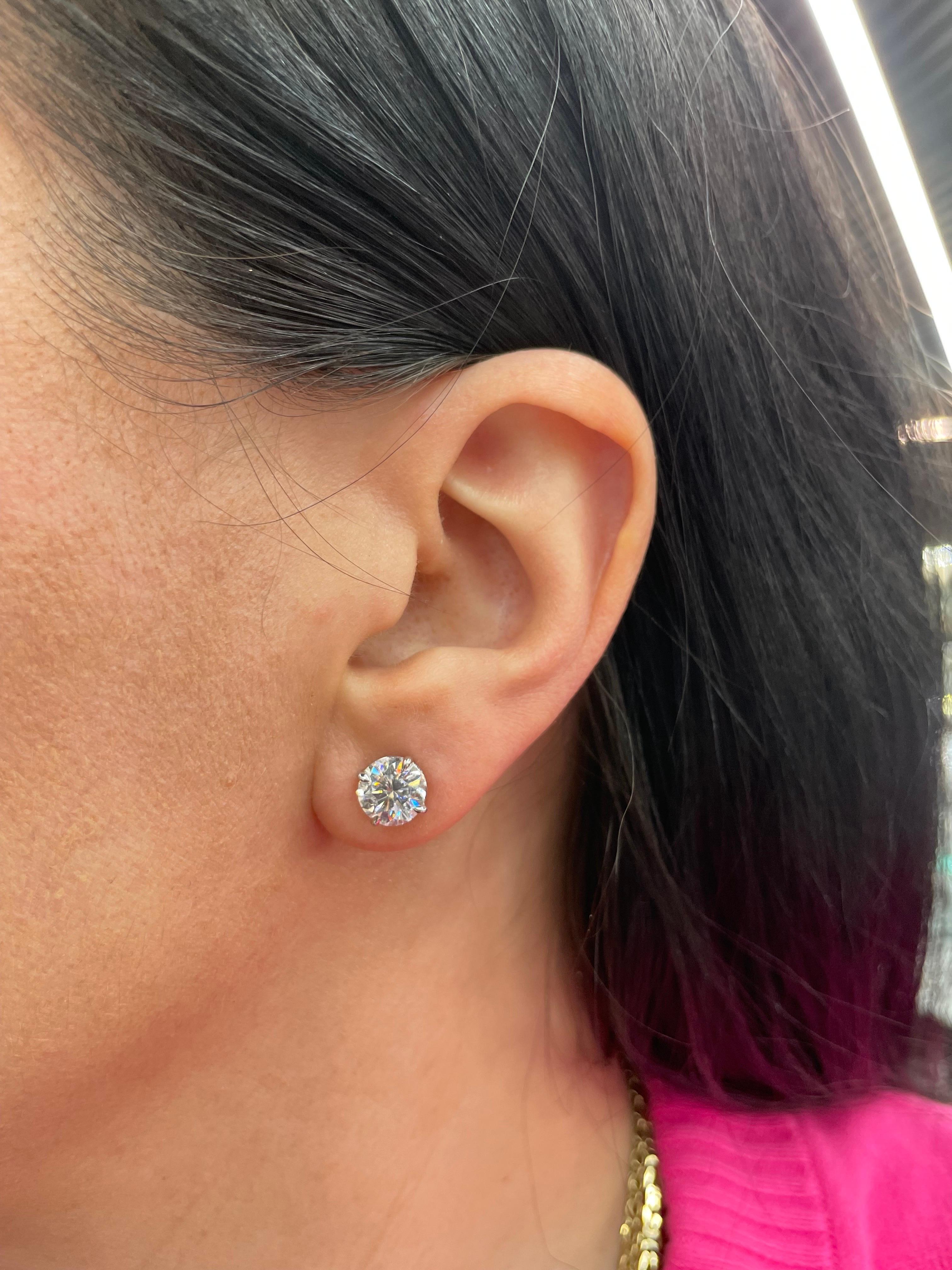 10 ct diamond earrings