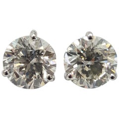 Diamond Stud Earrings 5.86 Carat