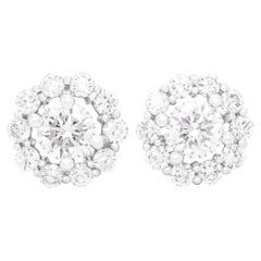 Diamond Stud Earrings by Memoire