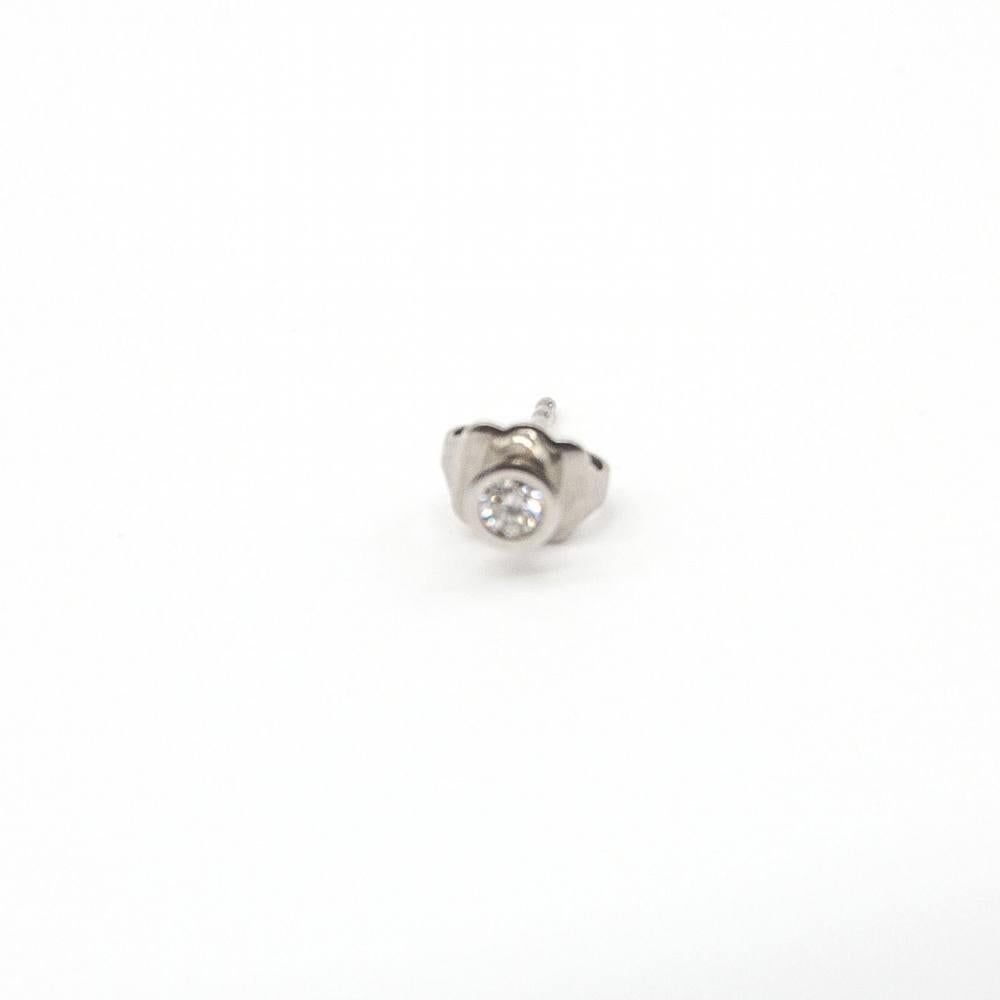 Diamond Stud Earrings In New Condition For Sale In Barcelona, CT