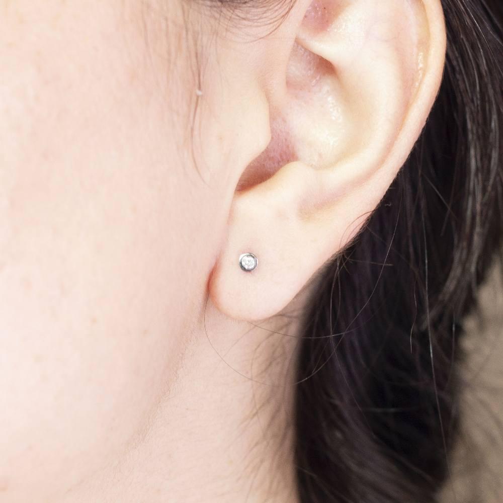 Orecchini con diamante In condizioni Nuovo in vendita a Barcelona, CT
