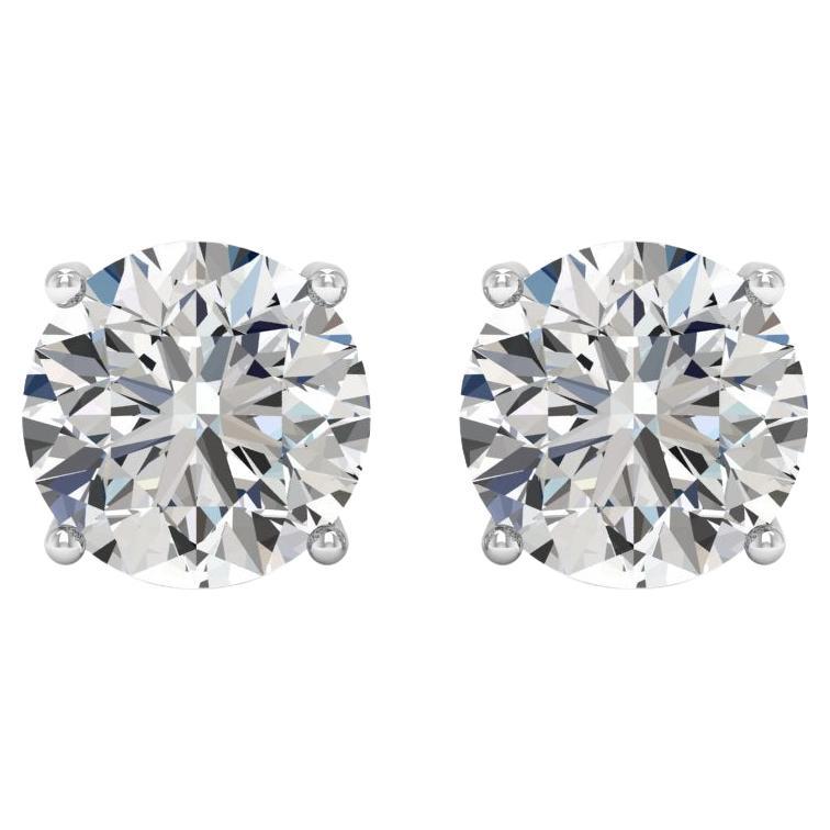 Diamond Stud Earrings 