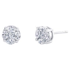 .78 Carat Diamond Stud Earrings