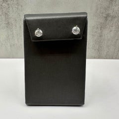 Orecchini con diamanti in oro bianco 14kt - 2ctw GH I1 Diamanti rotondi, Martini