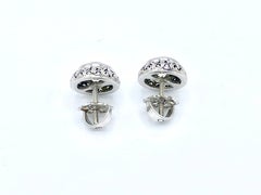Diamond Stud Platinum Earrings