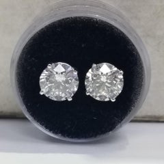 diamond studs 4.05ct