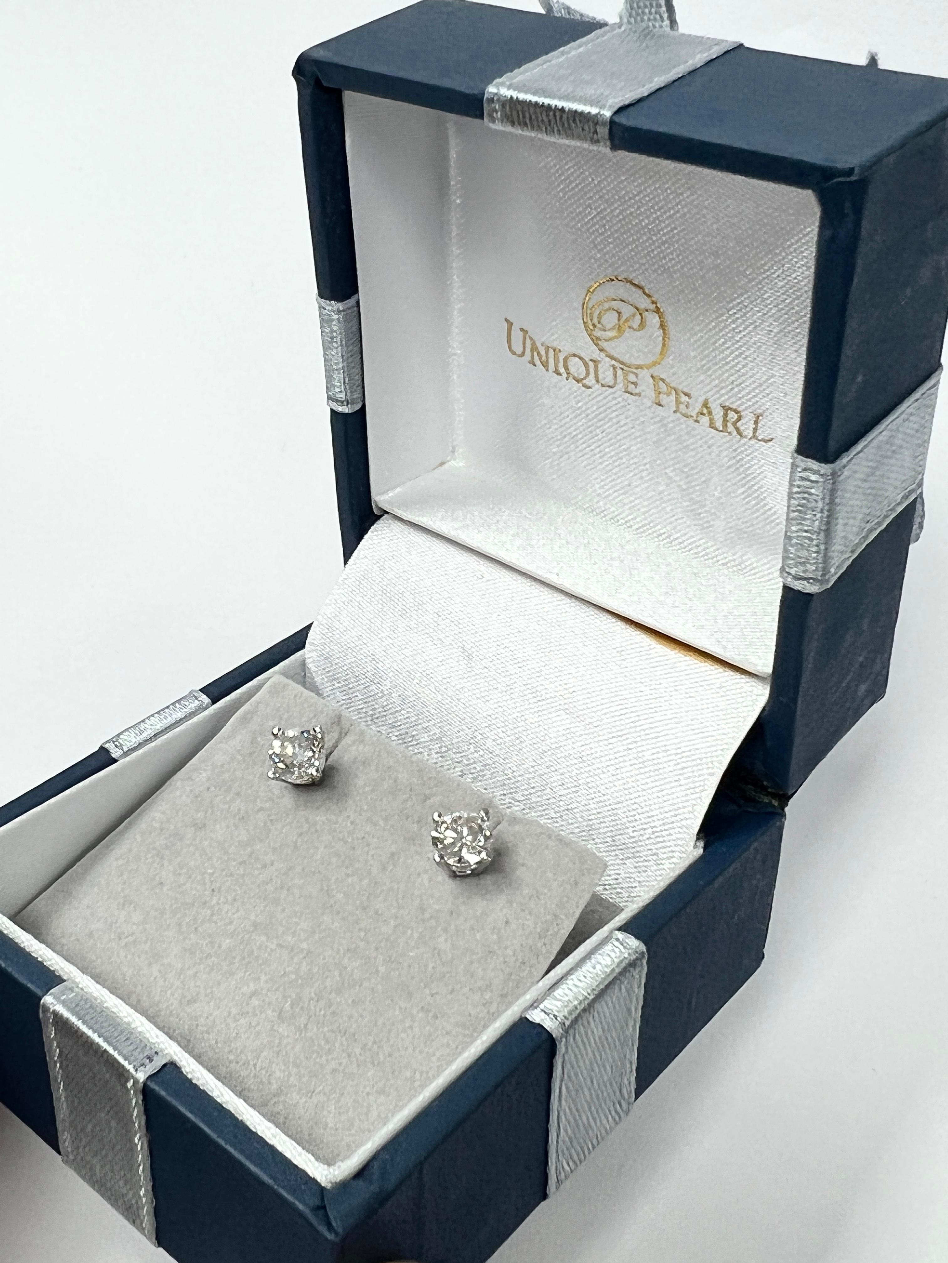 Brilliant Cut Diamond Studs For Sale