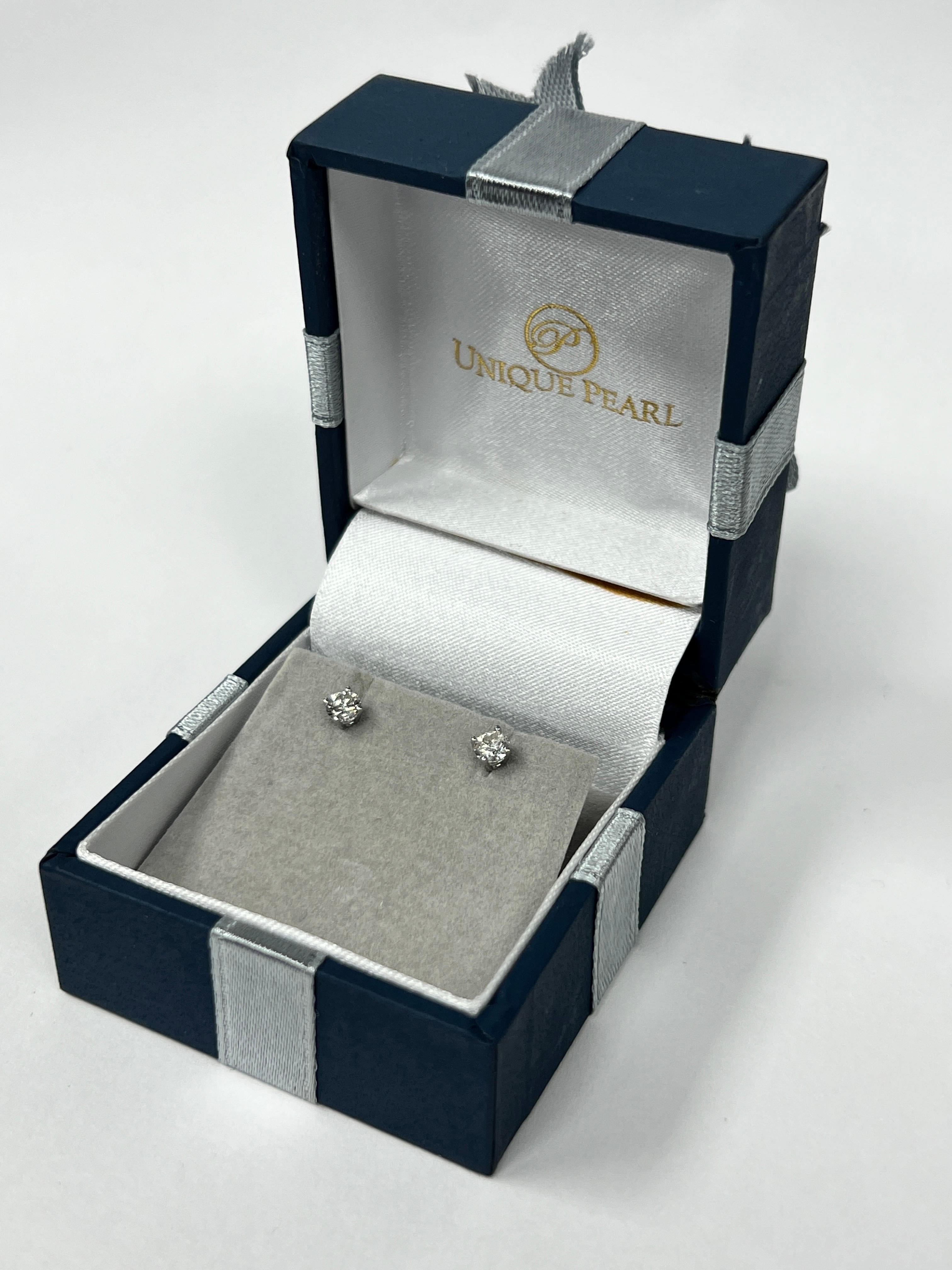 Women's or Men's Diamond Studs For Sale