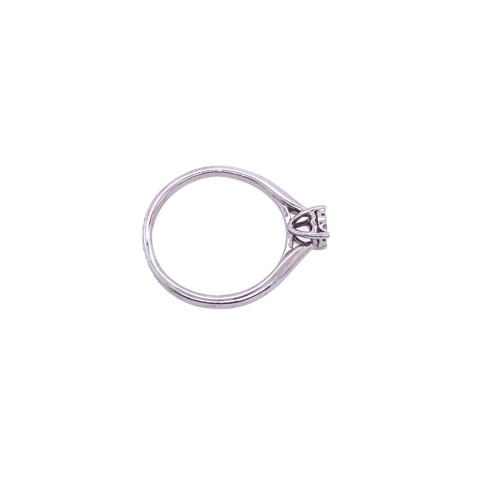 Round Cut Diamond Surrounded Ring in 18ct White Gold For Sale