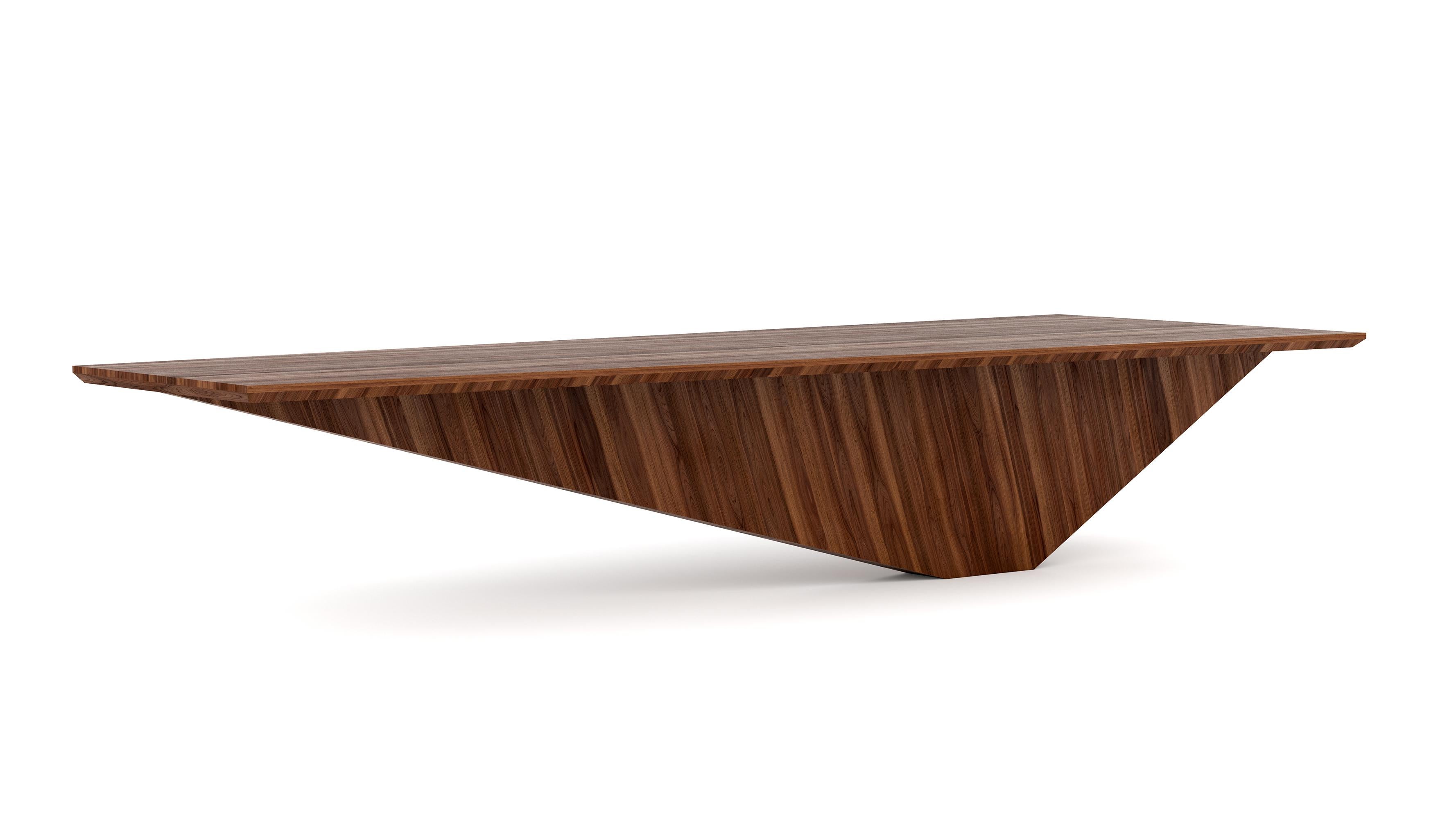Modern Diamond Suspension Table by AROUNDtheTREE For Sale