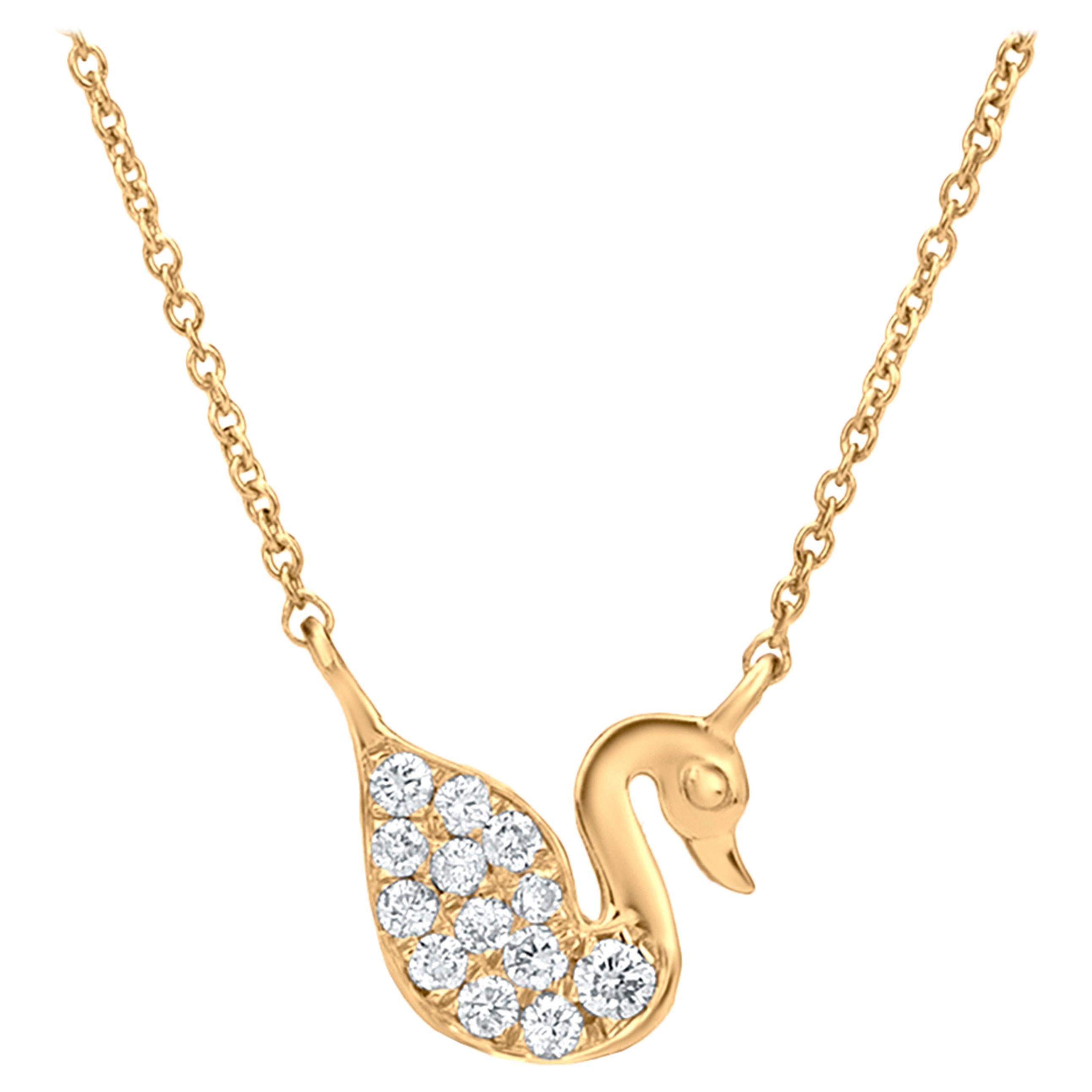 cartier-gioconda-necklace-vintage-18-karat-yellow-gold-swan-at-1stdibs