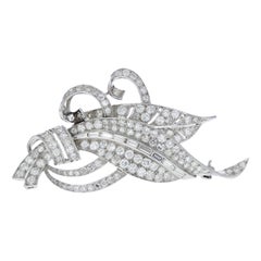 Vintage Diamond Brooch