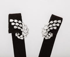 Diamond Swirl Earrings