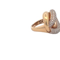 Diamond Swirl Ring