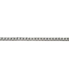 Diamond Tennis Bracelet 18 Carat Gold 4.95 Carat Diamond
