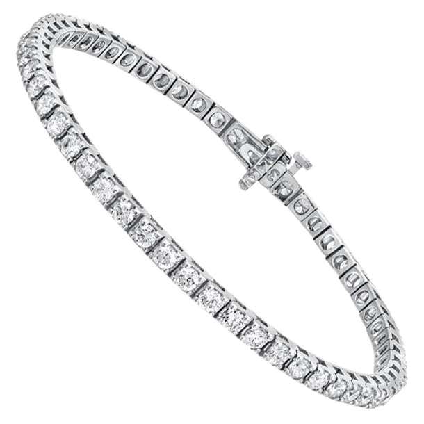 Diamond Tennis Bracelet 2.50 Carat For Sale at 1stDibs