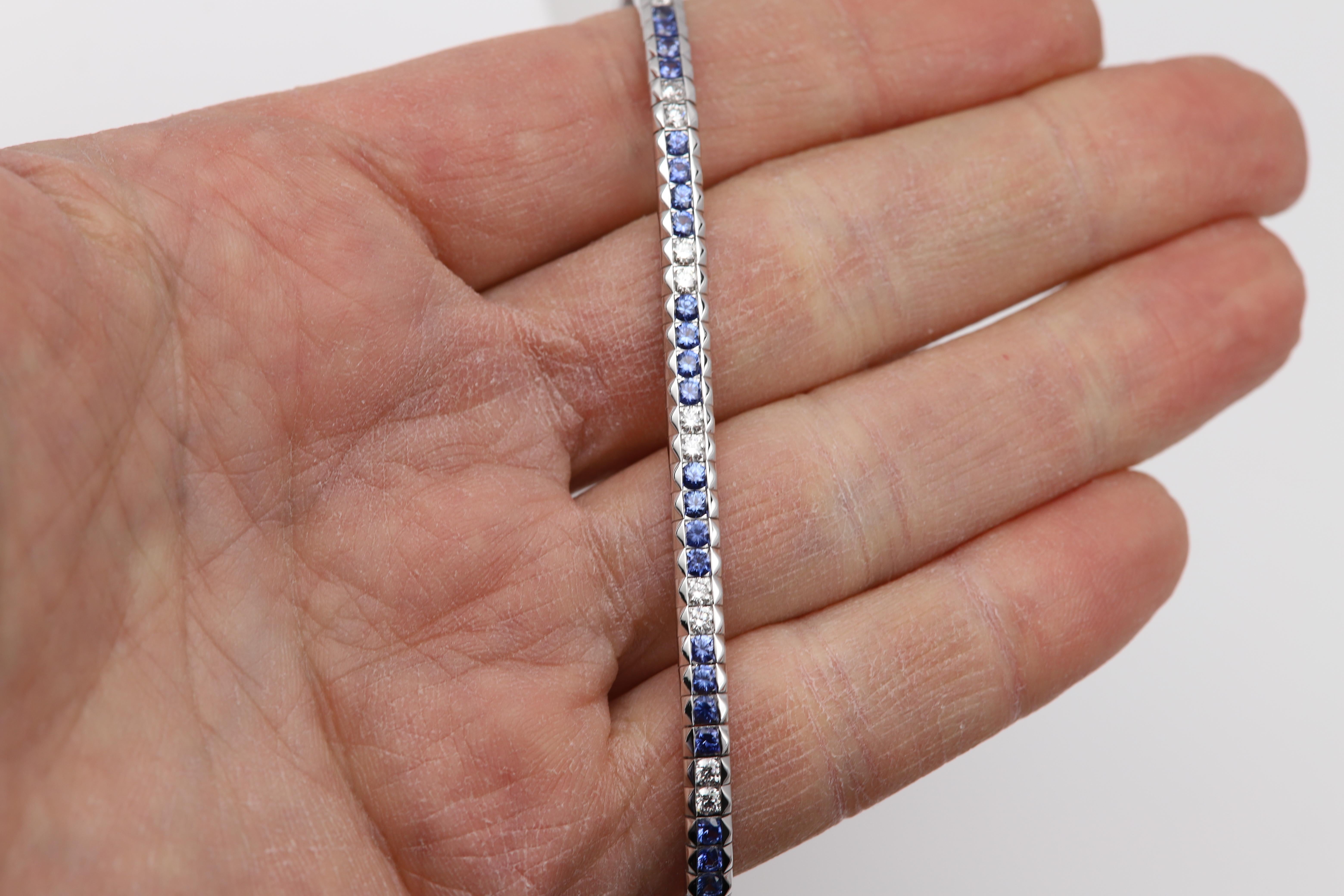 Bracelet ange en or jaune 18 carats, émail et diamants, style nouveau 1910 en vente 2