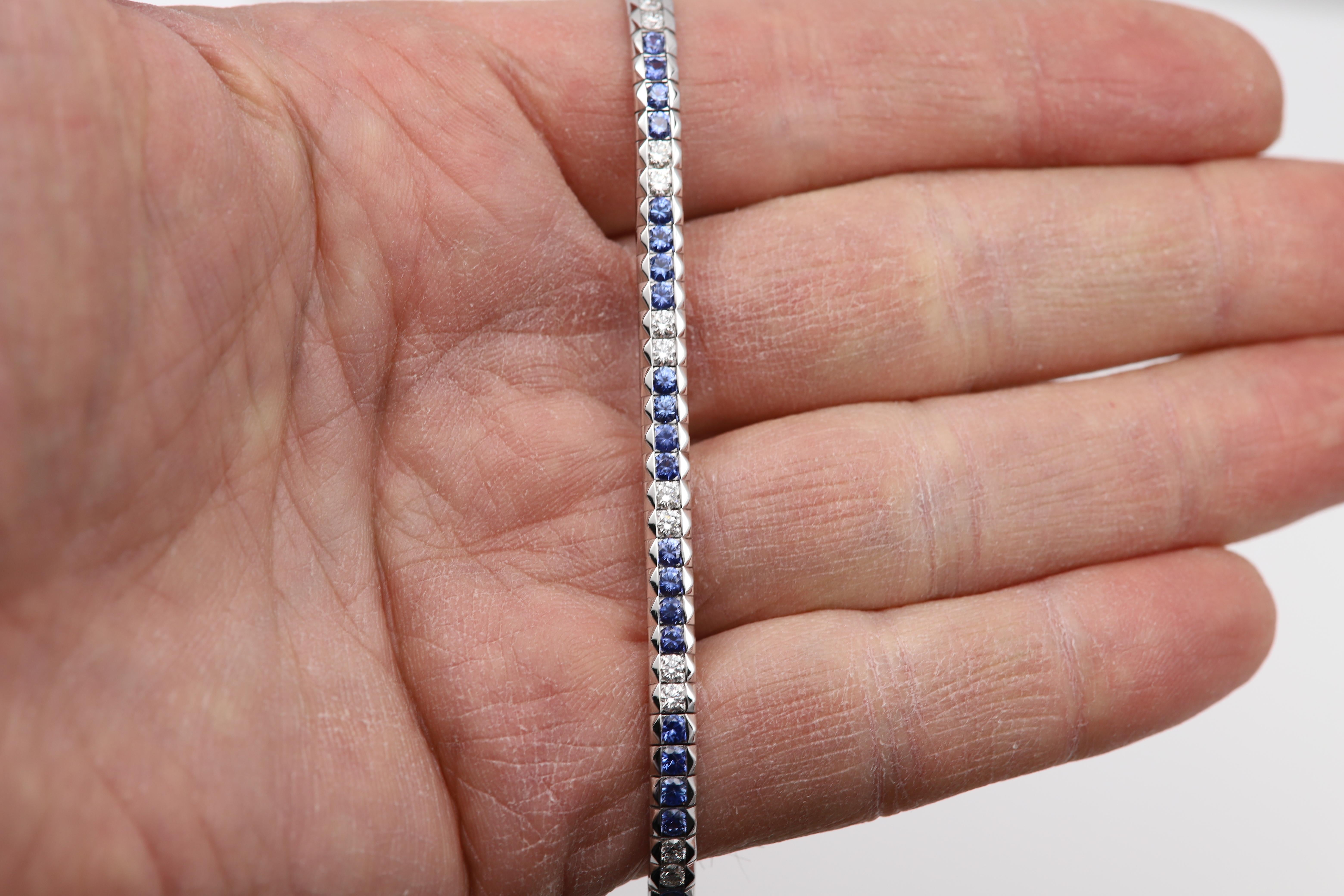 Bracelet ange en or jaune 18 carats, émail et diamants, style nouveau 1910 en vente 3